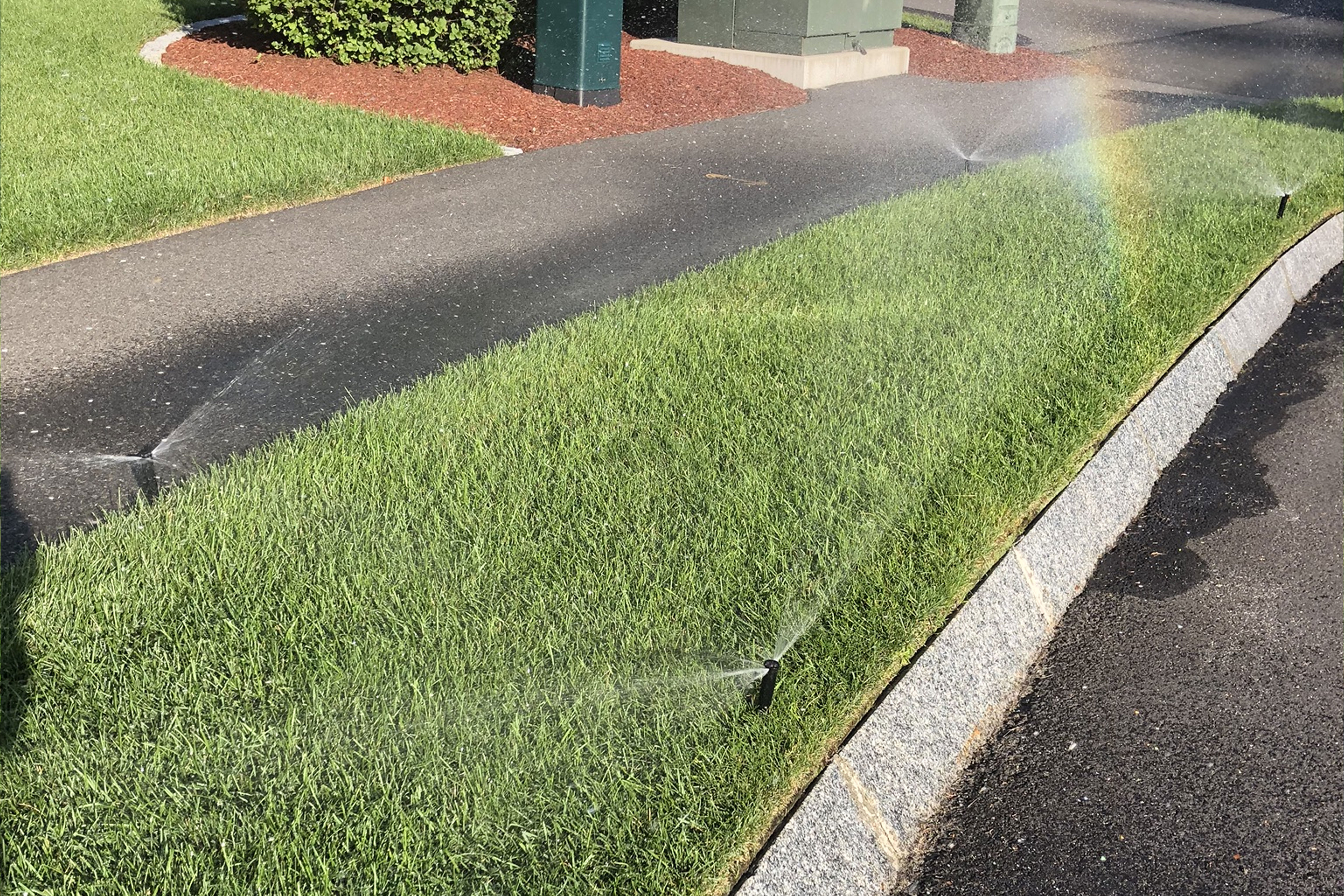 Blowing Out Sprinkler Lines